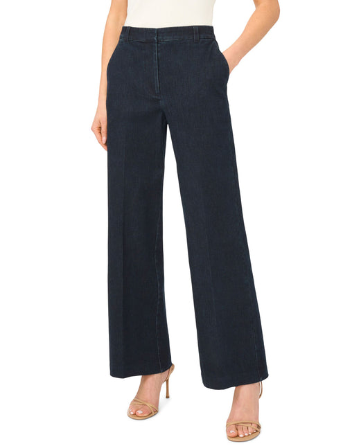 Ted Baker Dark Rinse Smart Wide Leg Jeans