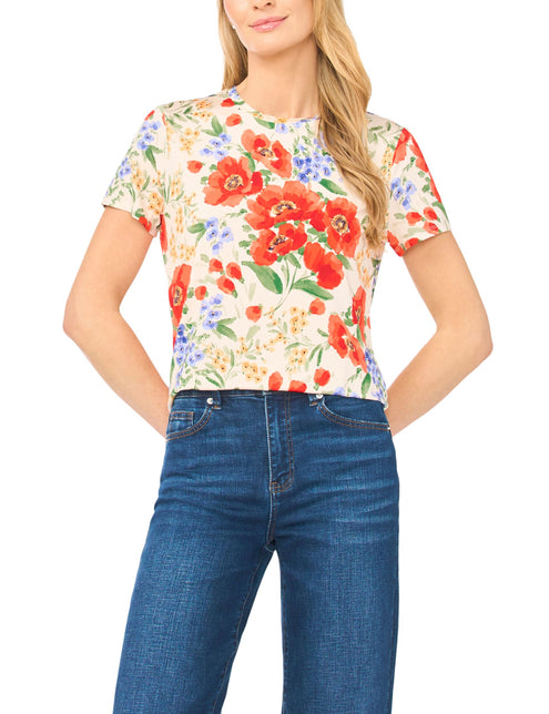 Ted Baker Poppy Print Slim Fit T-Shirt