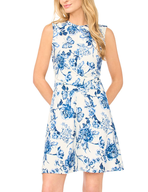 Ted Baker Floral Twist Front Sleeveless Mini Dress