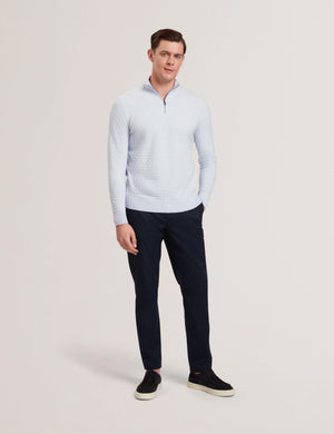 Ted Baker T Knit Half Zip Funnel Neck Jumper