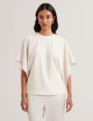 Ted Baker Batwing Short Sleeve Woven Blouse