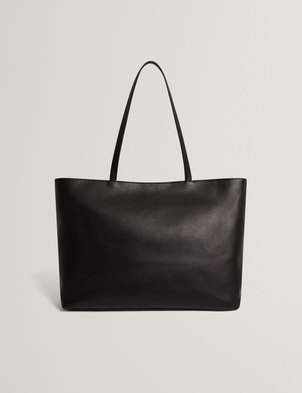 Ted Baker Pebbled Leather Wide Tote Bag