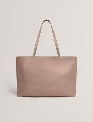 Ted Baker Pebbled Leather Wide Tote Bag