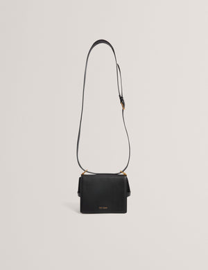 Ted Baker Leather & Suede Belted Detail Crossbody Bag