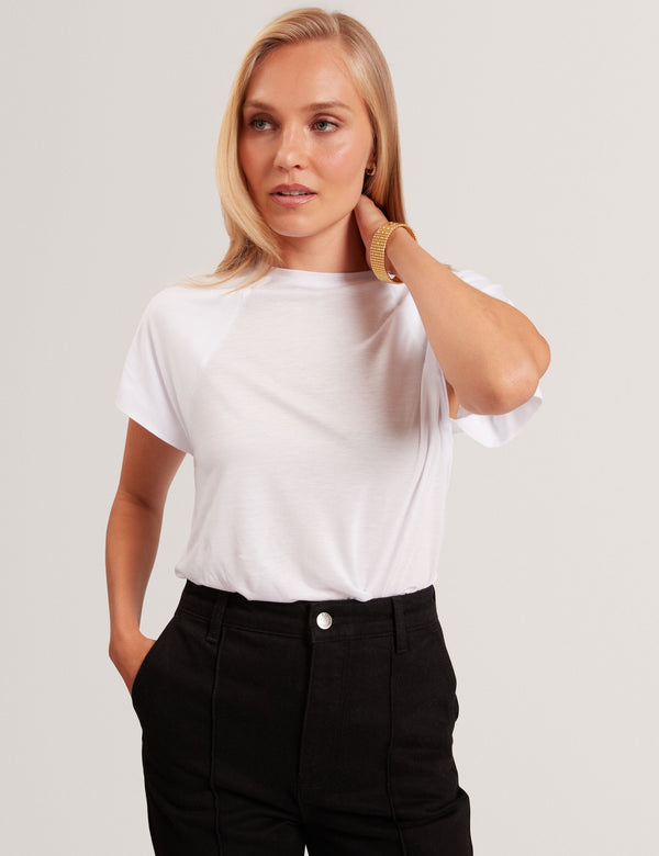 Ted Baker Gathered Shoulder Short Sleeve T-Shirt