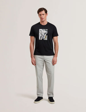Ted Baker Short Sleeve Box Print Graphic T-Shirt
