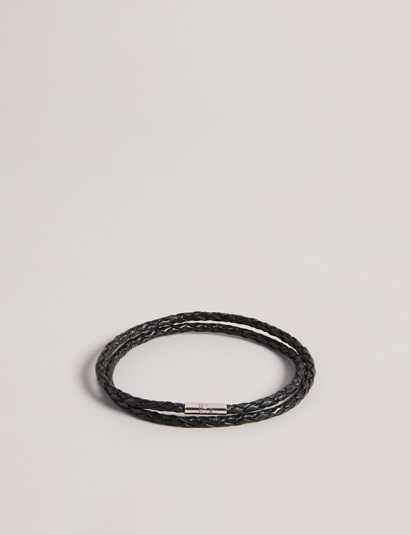 Ted Baker Woven Leather Looped Bracelet