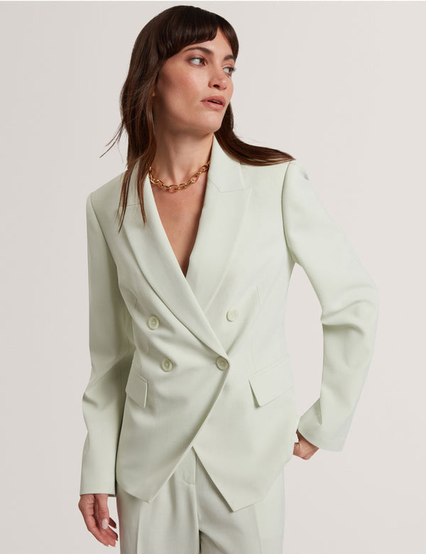 Ted Baker Woven Double Breasted Suit Blazer