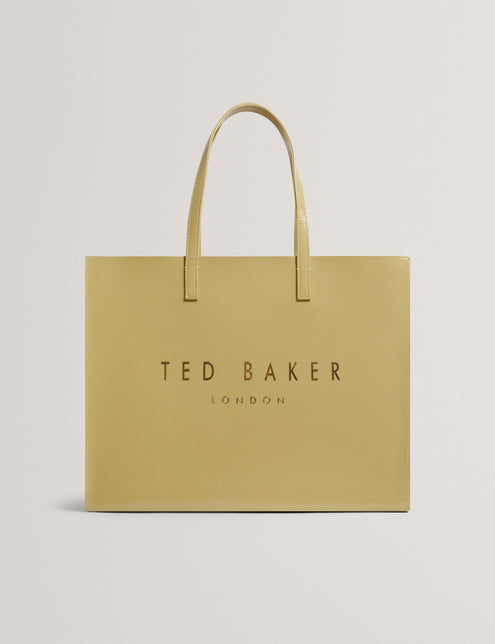 Ted Baker Crinkled PU Oversized Icon Tote Bag