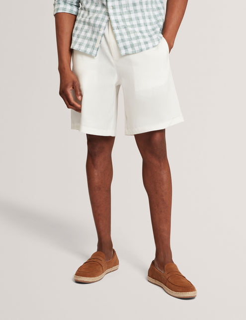 Ted Baker Relaxed Linen Blend Elasticated Shorts