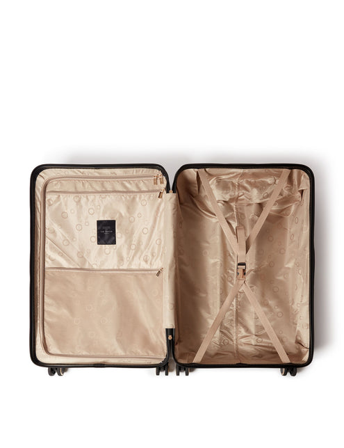 Ted Baker Dark Floral 4-Wheel Hard Shell Large Suitcase