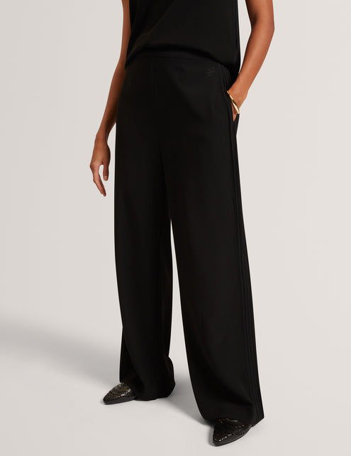 Ted Baker Piping Detail Wide Leg Trousers