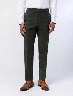 Ted Baker Flannel Wool Rich Slim Suit Trousers
