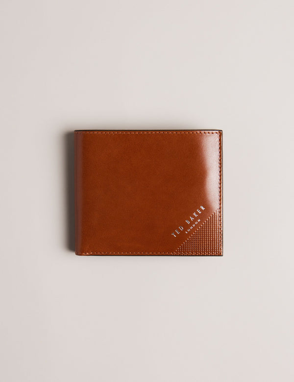 Ted Baker Embossed Corner Leather Coin Wallet