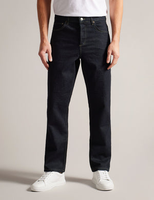 STRAIGHT STRETCH JEAN | DK-BLUE