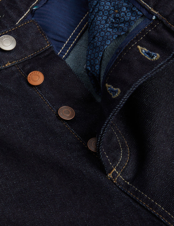 STRAIGHT STRETCH JEAN | DK-BLUE