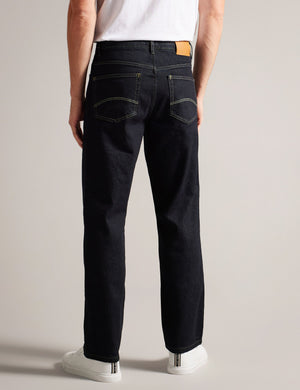 STRAIGHT STRETCH JEAN | DK-BLUE