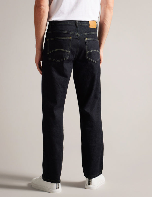 STRAIGHT STRETCH JEAN | DK-BLUE