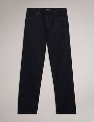 STRAIGHT STRETCH JEAN | DK-BLUE