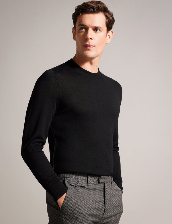 Ted Baker Pure Wool Crew Neck Jumper