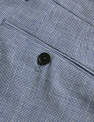 SLIM PUPPYTOOTH TROUSERS | BLUE
