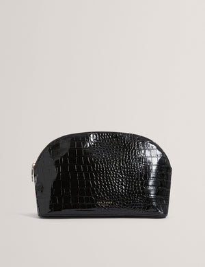 Ted Baker Patent Croc Texture Wash Bag