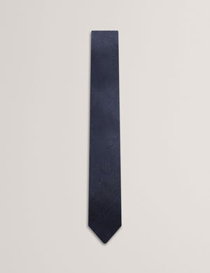Ted Baker Heathered Weave Wool Silk Tie