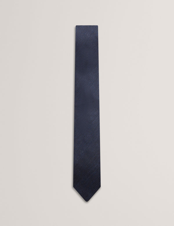 Ted Baker Heathered Weave Wool Silk Tie