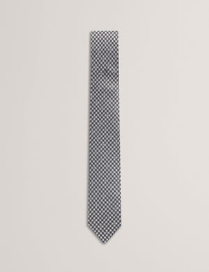 Ted Baker Dogtooth Check Silk Tie