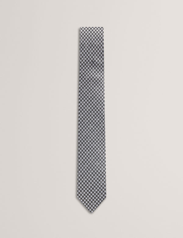 Ted Baker Dogtooth Check Silk Tie