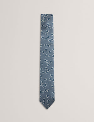 Ted Baker Scattered Floral Print Silk Tie