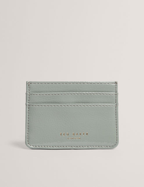 Ted Baker Crinkled Patent PU Leather Card Holder