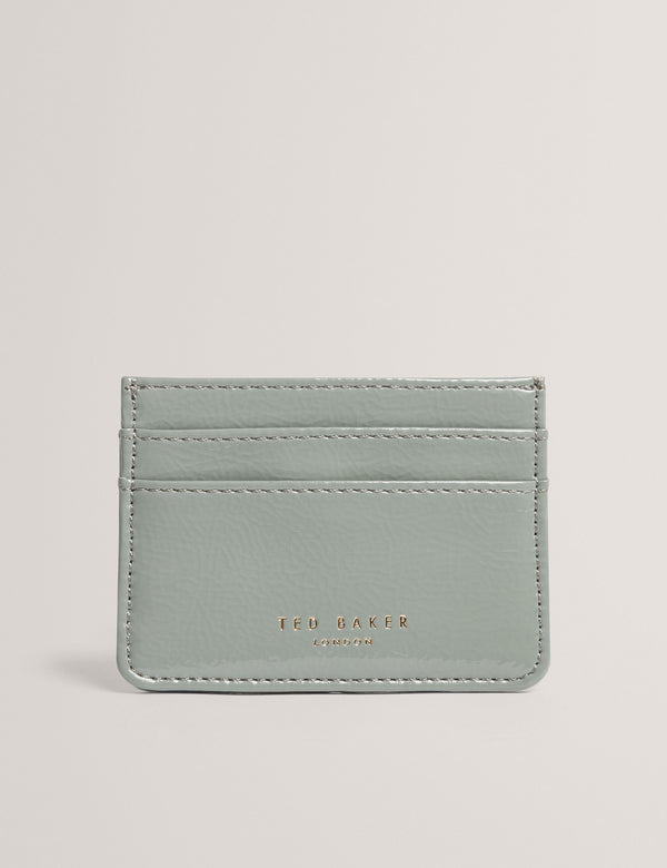 Ted Baker Crinkled Patent PU Leather Card Holder