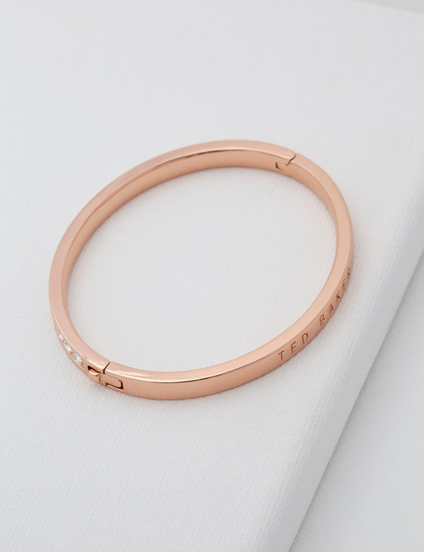 Ted Baker Crystal Hinge Bangle Bracelet