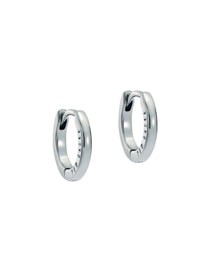 Ted Baker Engraved Logo Small Hoop Earrings