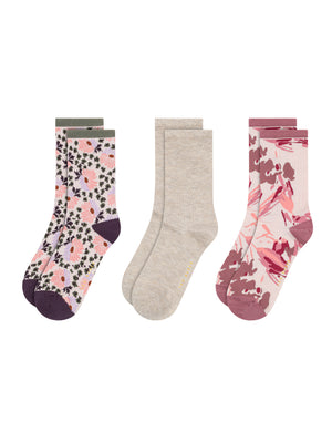 ROBE À FLEURS | IVOIRE