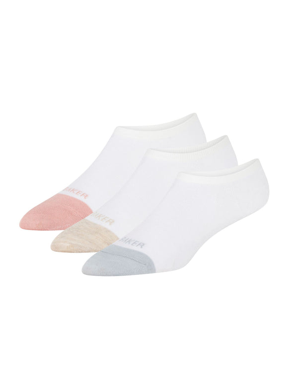 TRAINER LINER CONTRAST TOE | WHITE