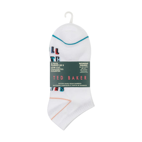 LOW CUT TRAINER LINER | WHITE