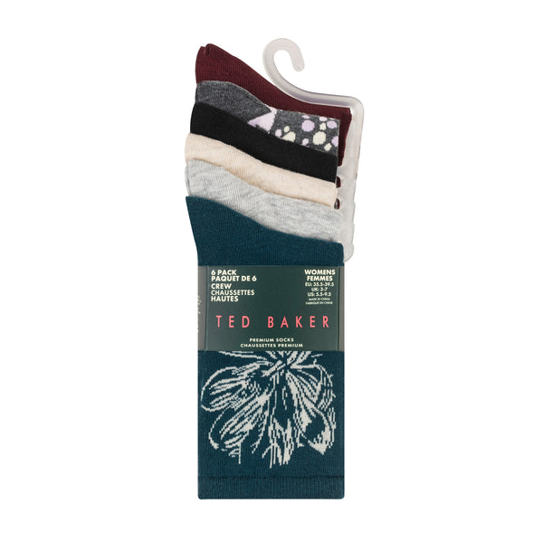 6PK NON TERRY CREW | DARK GREEN
