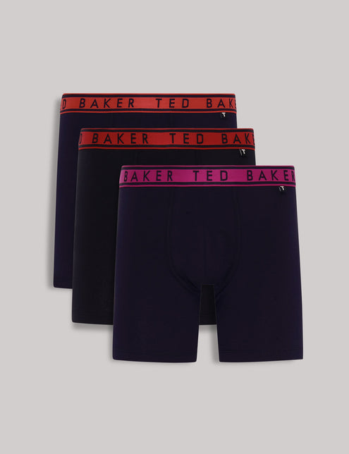 3PP LOGO BOXER | BLACK RED