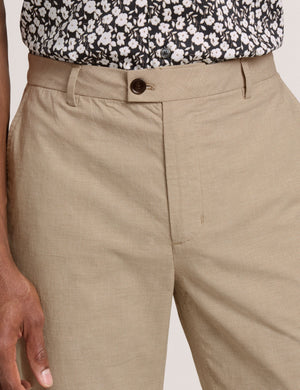 Straight Leg Pant | KHAKI