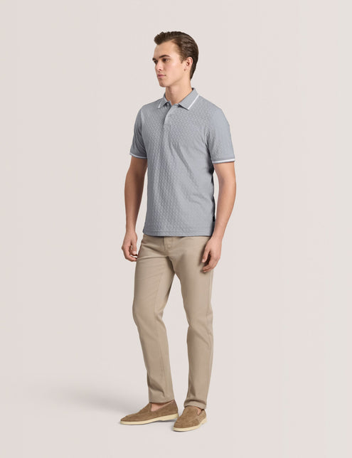 TEXTURE POLO | GREY