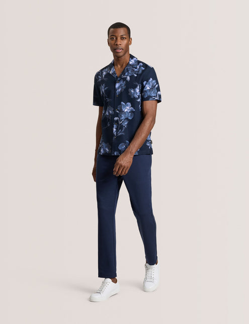 PRINTED SHIRT | NAVY