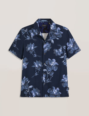 PRINTED SHIRT | NAVY