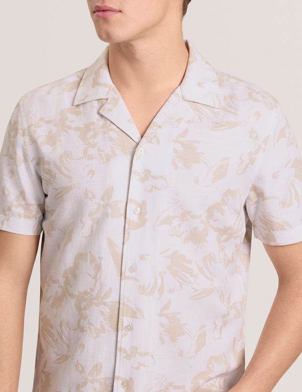 PRINTED SHIRT | WHITE
