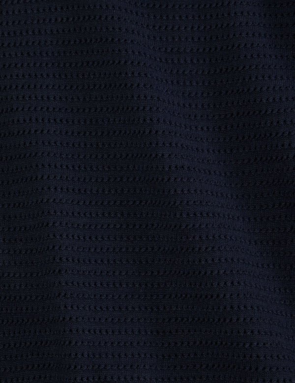 SWEATER POLO | NAVY
