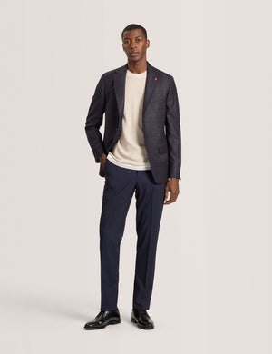 WINFRED | BURGUNDY-BLUE