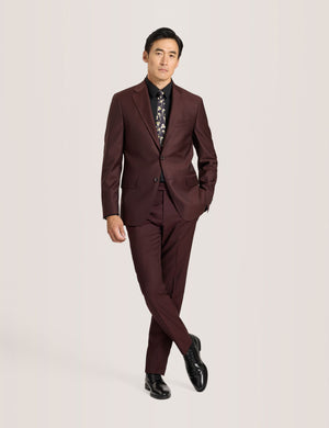 WRIGHT-TWILL | BURGUNDY