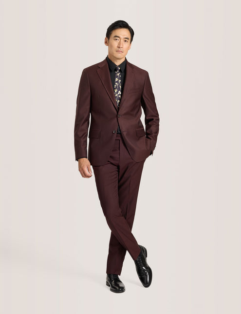 WRIGHT-TWILL | BURGUNDY