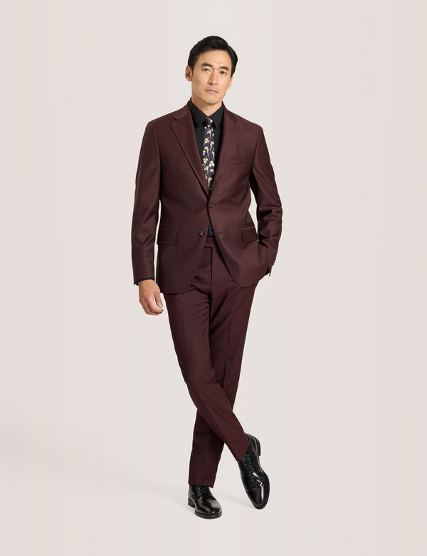 WRIGHT-TWILL | BURGUNDY